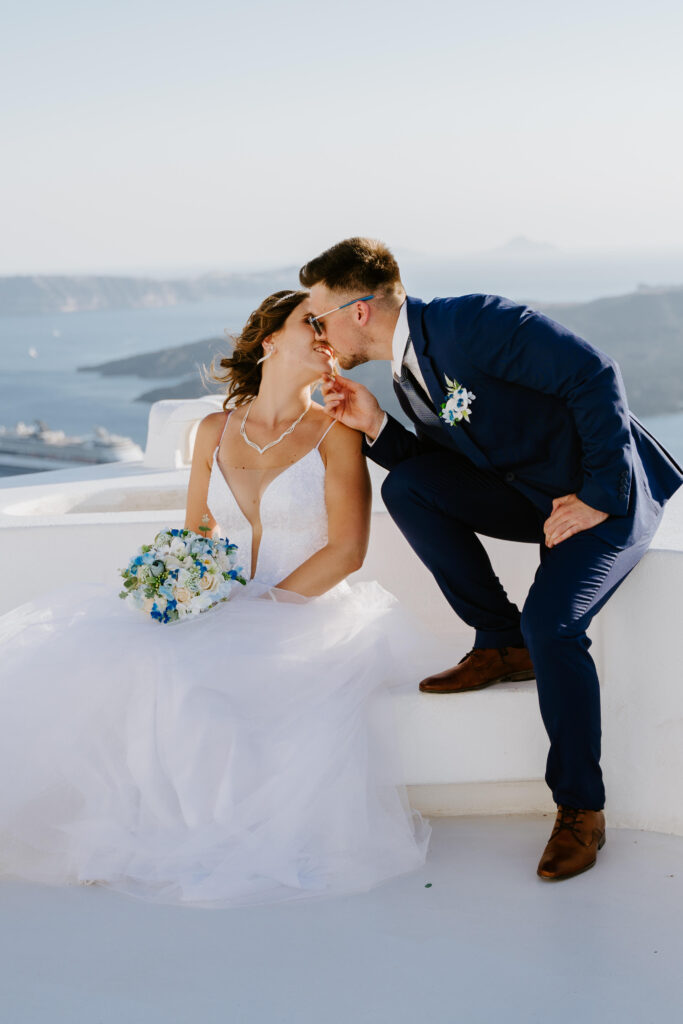 Santorini wedding