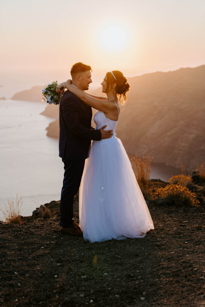 Santorini wedding